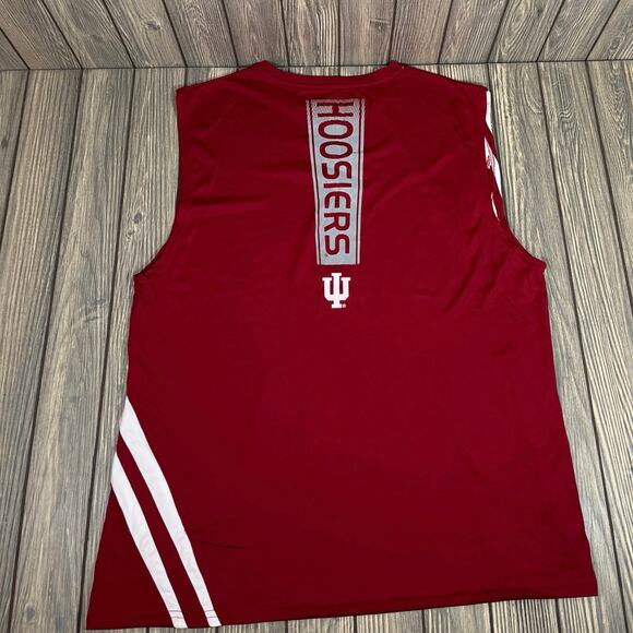 IU Indiana Hoosier ProEdge Men Sleeveless Athletic Shirt Gym Workout Sz 2XL - Picture 2 of 5